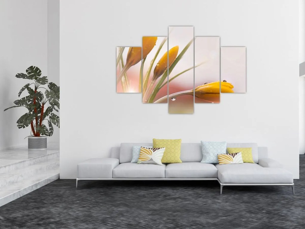 Tablou - Flori de primăvară (150x105 cm)