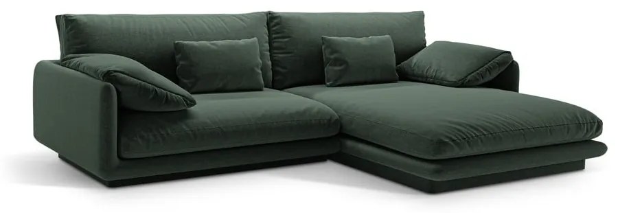 Colțar verde închis (cu colț pe partea dreaptă) Torino – Micadoni Home