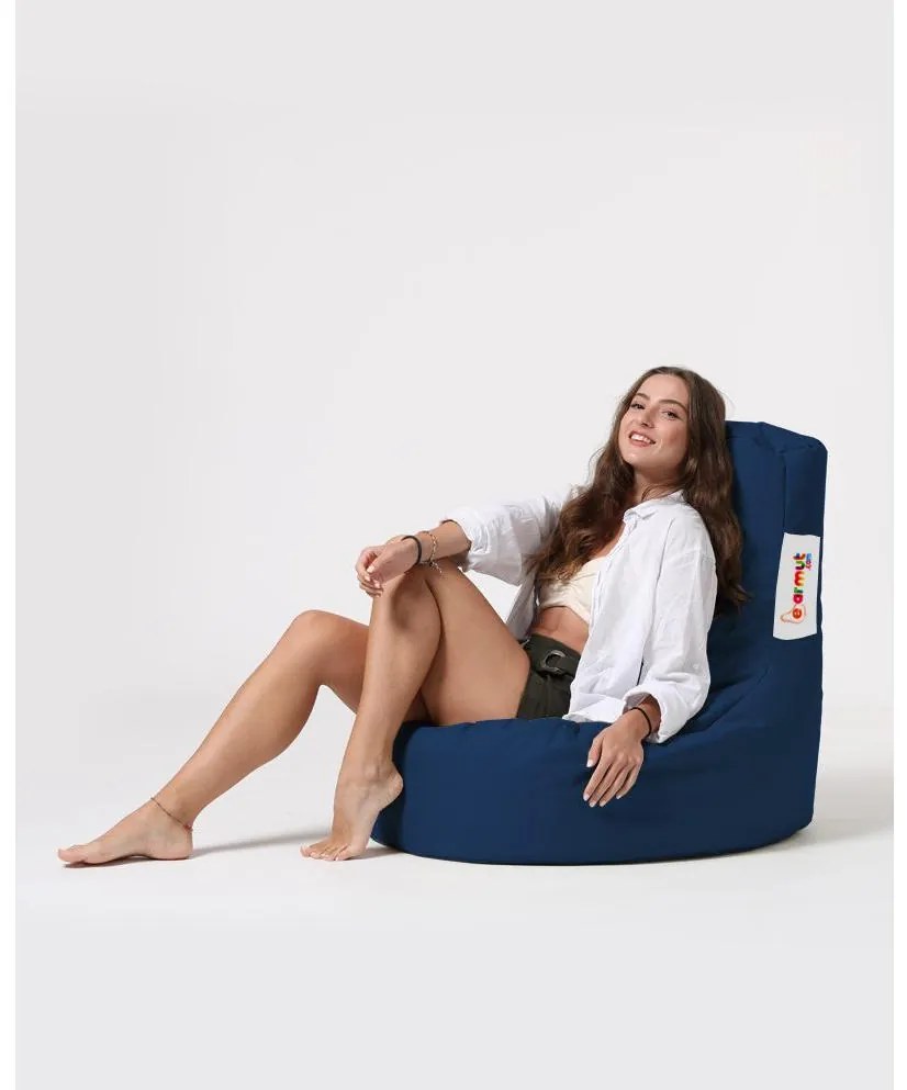Fotoliu puf Lerna (Albastru închis). Promo -6%. 1101681