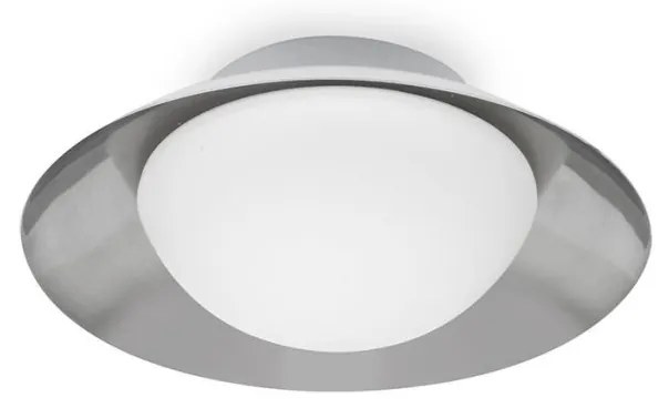 Plafoniera LED moderna SIDE G9 nickel/alb 62133