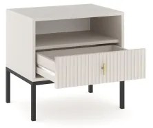 Noptieră SUE, bej/cașmir