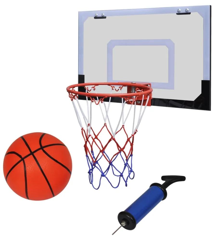 vidaXL Set coș de baschet indoor cu minge și pompă