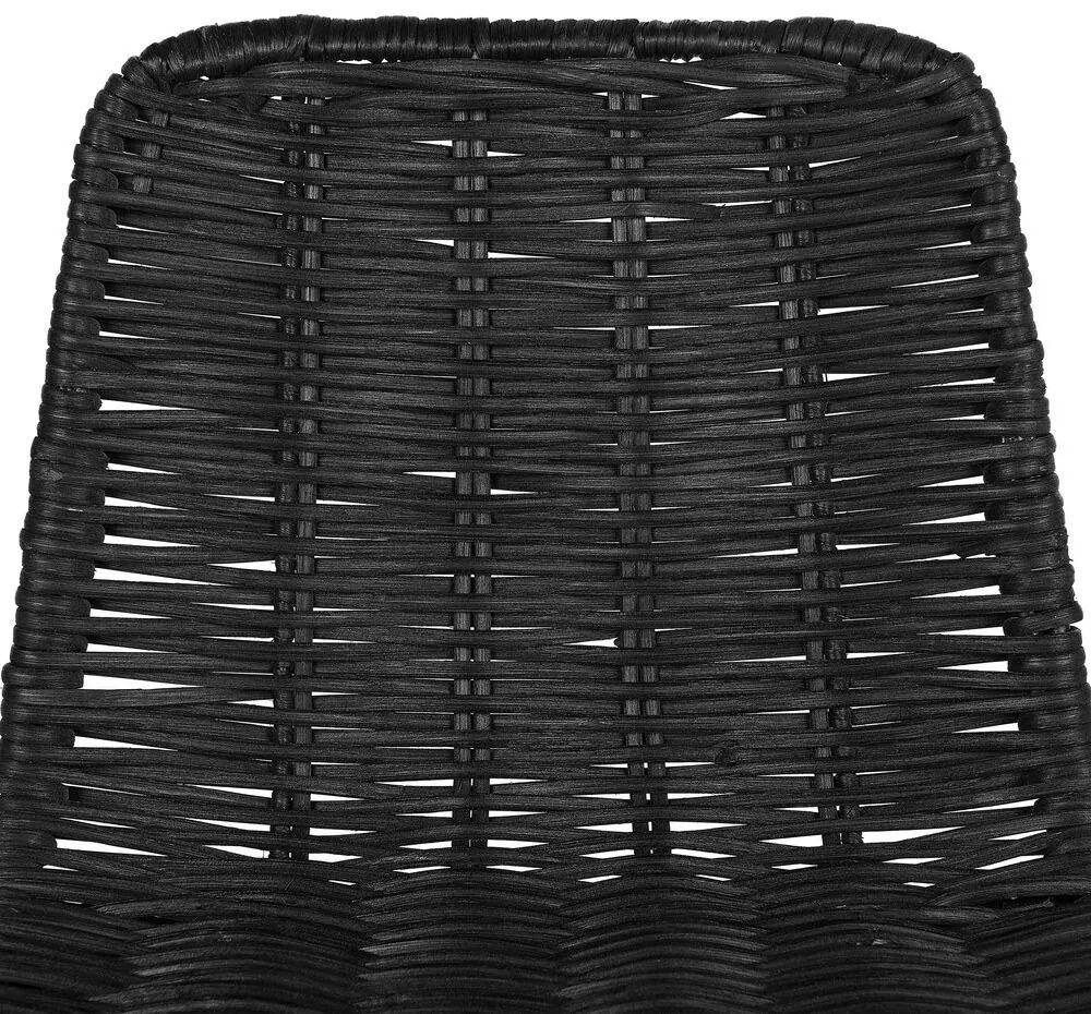 Set scaune tip bar 2buc. Castel (negru). 1010080