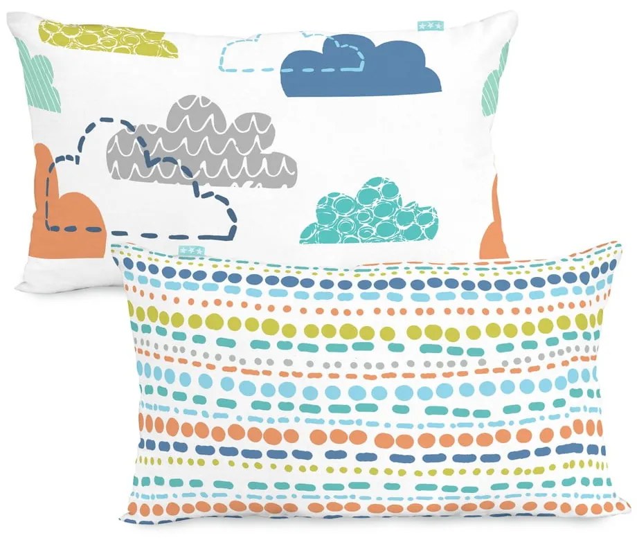 Față de pernă din bumbac cu 2 fețe Moshi Moshi Holidays, 50 x 30 cm