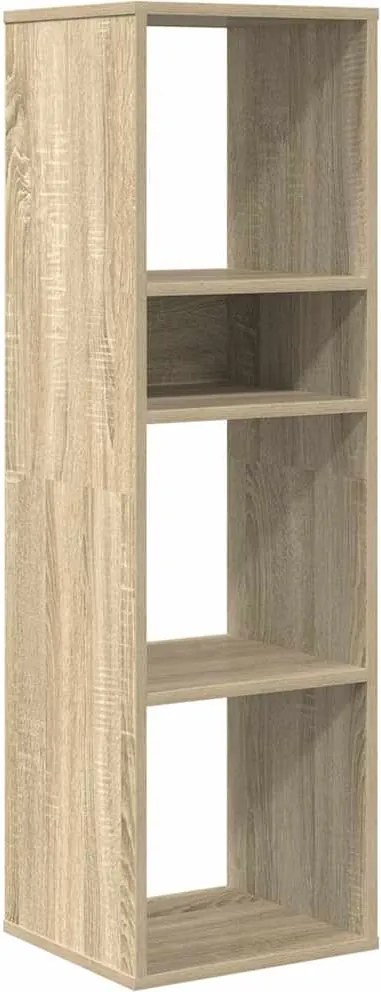 vidaXL Bibliotecă, stejar sonoma, 34x31x112 cm, lemn prelucrat