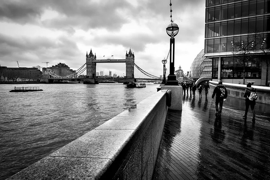 Tablou Urban canvas podul Tower Bridge - 80x50cm