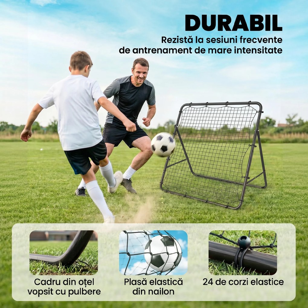 Plasă de Rimbalare pentru Fotbal Soozier, Antrenor pentru Rimbalare | Aosom Romania