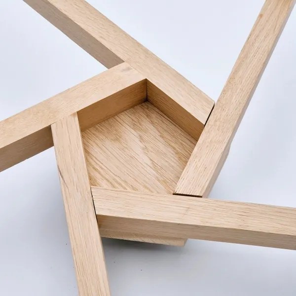 Lustr ANTONIO 5xE14/40W/230V, montaj plafon, stejar