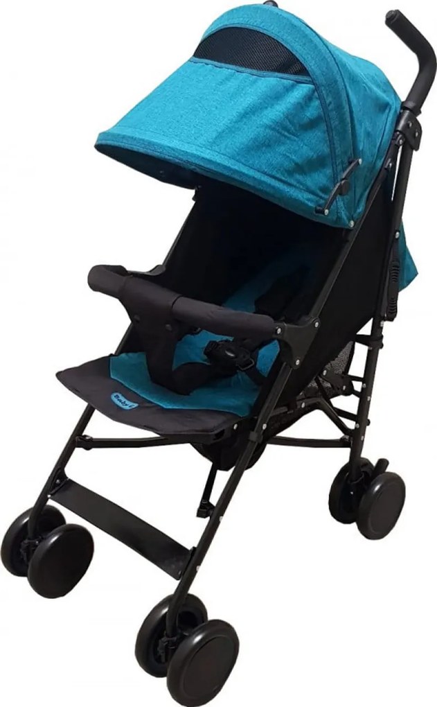 Carucior sport tip umbrela Baby Care™ PRO 803B, Spatar reglabil in 7 trepte, Pozitie somn, Amortizoare, Frana picior, Pliabil, Turquoise