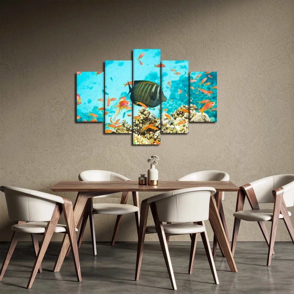 Tablou lumii submarine (150x105 cm)