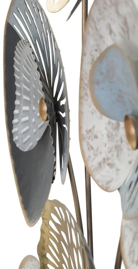 Panou decorativ multicolor din metal, 70x5,5x102 cm, Gloth Mauro Ferretti