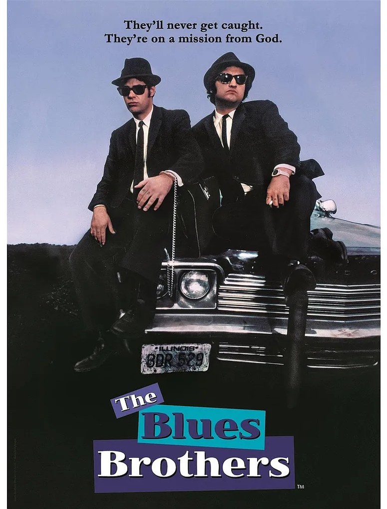 Blues Brothers Cult Movies Puzzle Clementoni de 500 piese