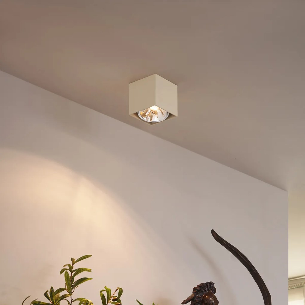 Spotlight modern de perete bej, reglabil, G9 - Box