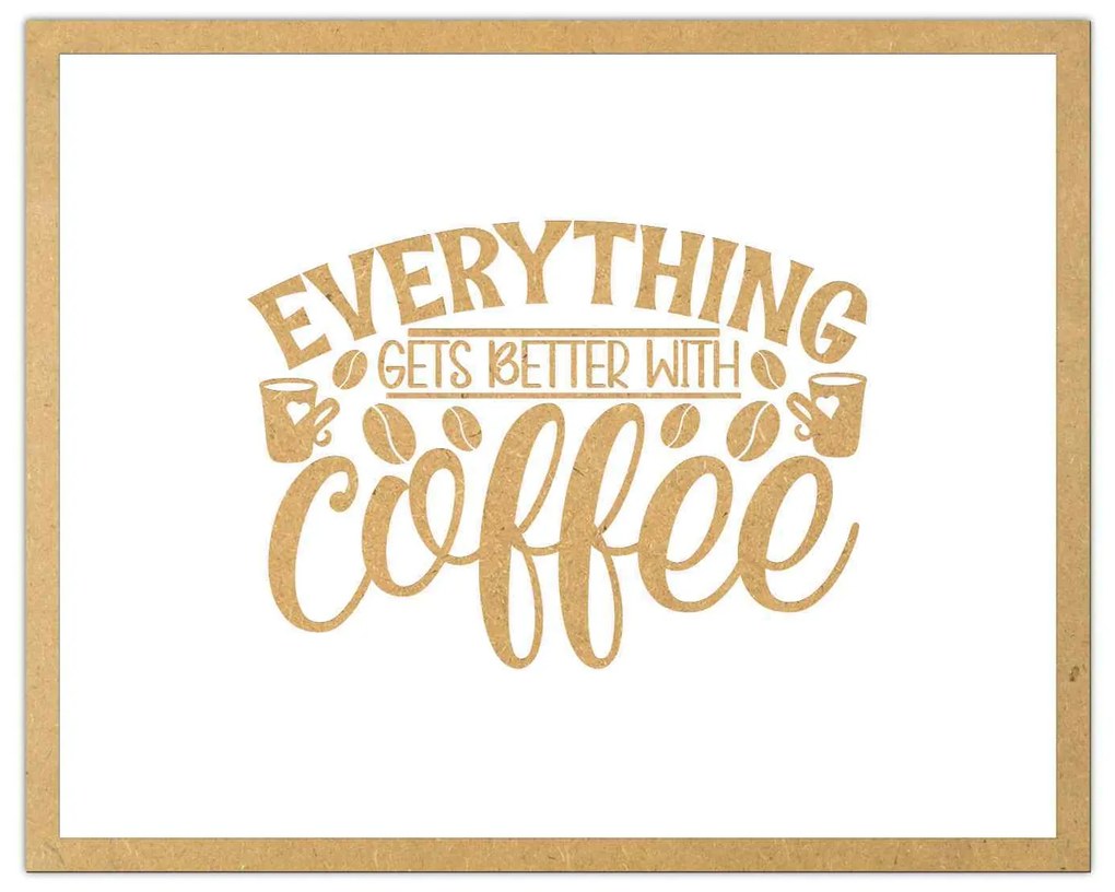 Tablouri Citate Cafea - Diverse Modele - Cadou pentru iubitorii de cafea