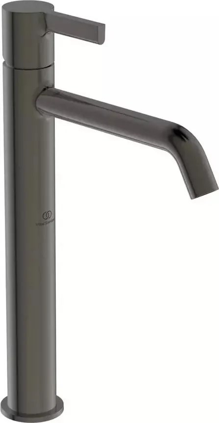Baterie lavoar inalta Ideal Standard Atelier Joy gri Magnetic Grey cu indicator rosu - albastru