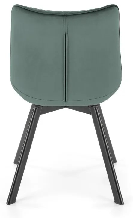 Scaun K520 velvet verde