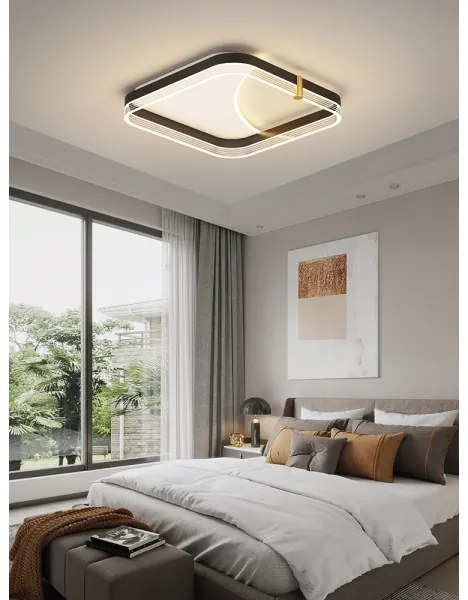 Brilagi - Plafonieră LED dimabilă SIRELI LED/56W/230V 3000-6000K 40x40 cm + telecomandă