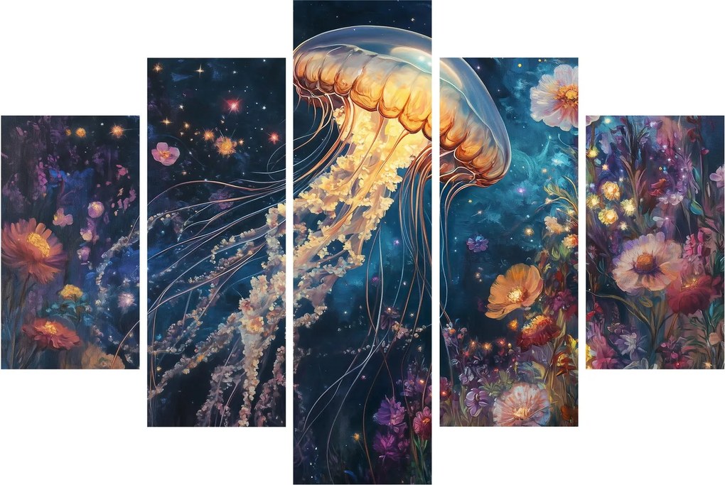Tablou - Meduză magică (150x105 cm)