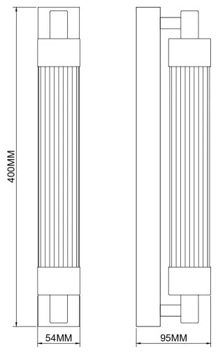 Zuma Line KALIA 003064-034730 - Aplică de perete LED/8W/230V, alamă