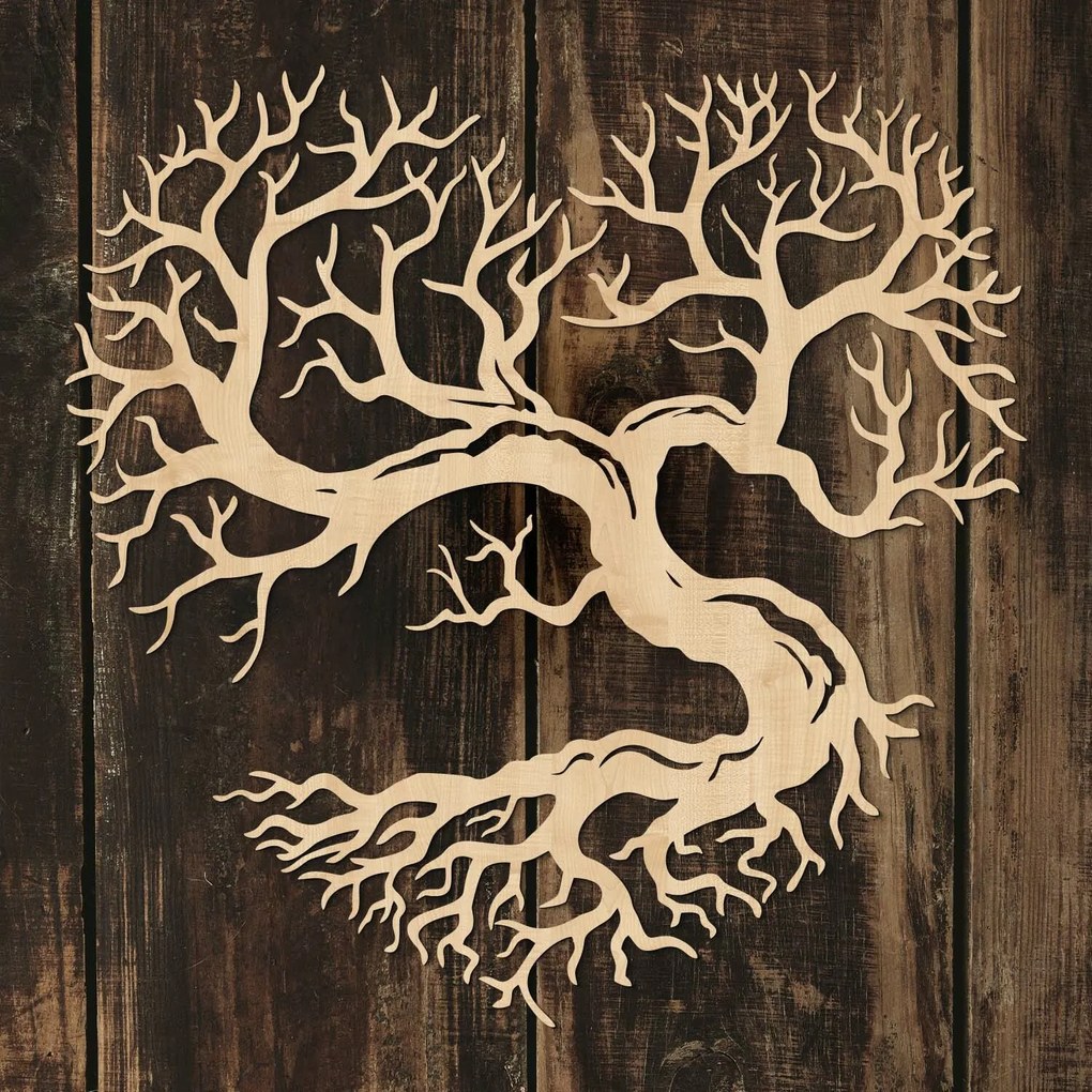 DUBLEZ | Decorațiune inimă pentru perete - Arborele vieții