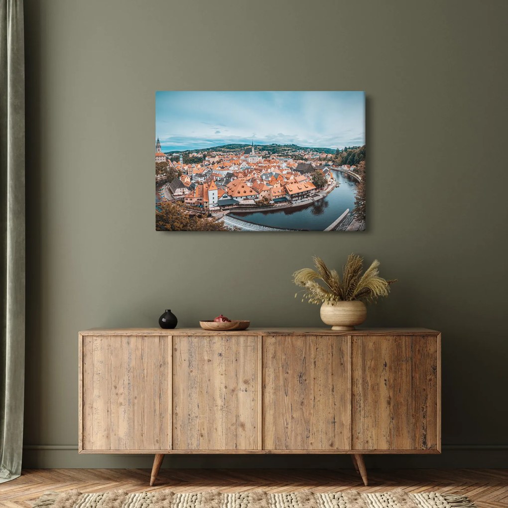 Tablou - Krumlov din Cehia (90x60 cm)