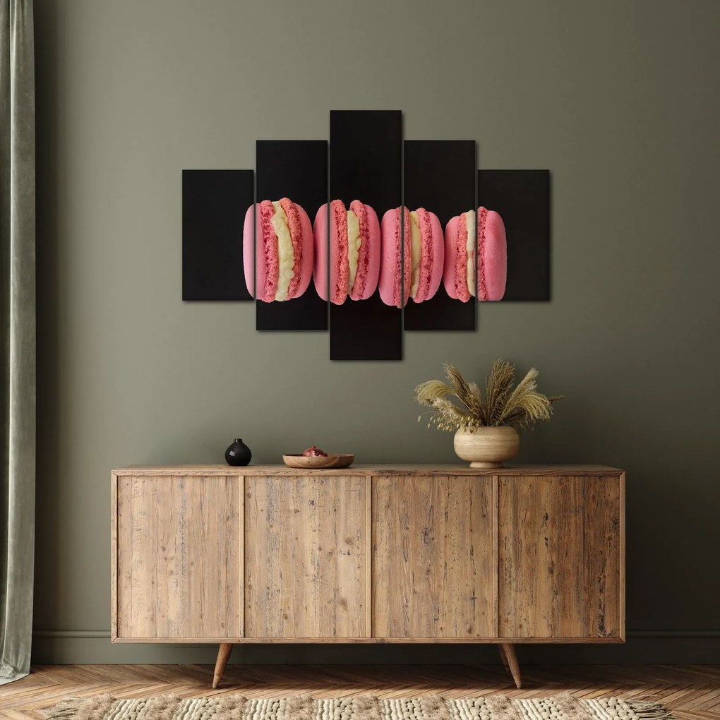 Tablou cu macarons (150x105 cm)