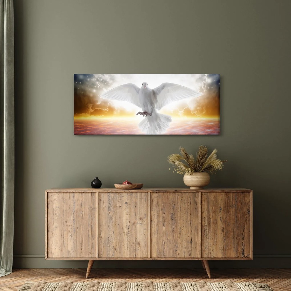 Tablou porumbiță (120x50 cm)