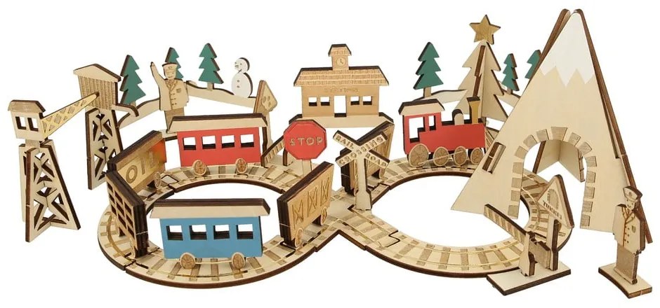 Calendar de Advent Railway Train - Meri Meri