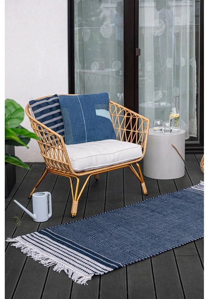 Pernă pentru exterior din plastic reciclat Green Decore Ensign, 45 x 45 cm