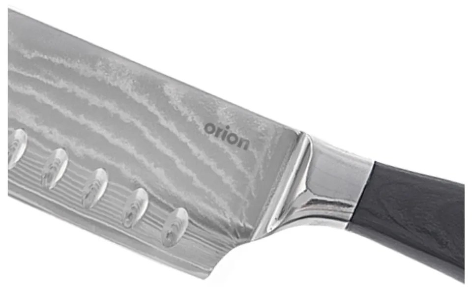 Cuțit santoku din oțel de damasc – Orion