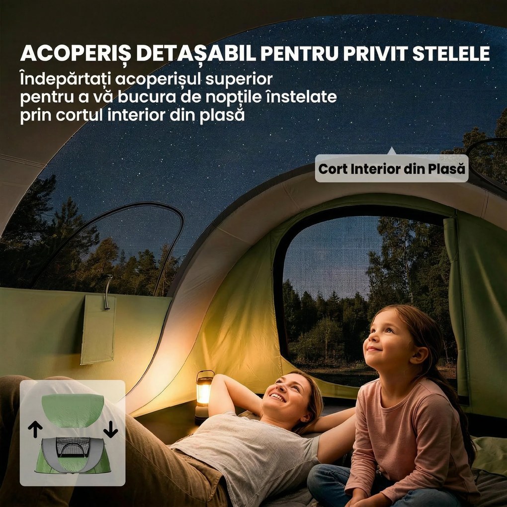 Outsunny cort automontant pop-up instant rapid de instalat | Aosom Romania