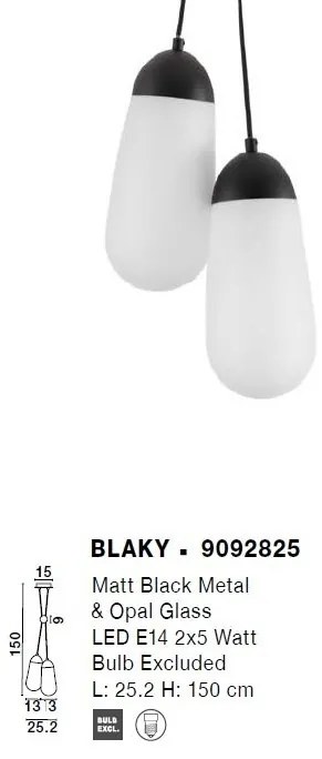 Lustra/Pendul design modern minimalist BLAKY