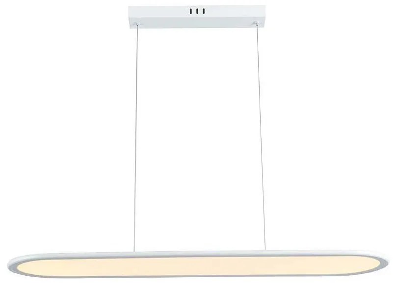 Lustră LED pe cablu LED/24W/230V 3000K alb