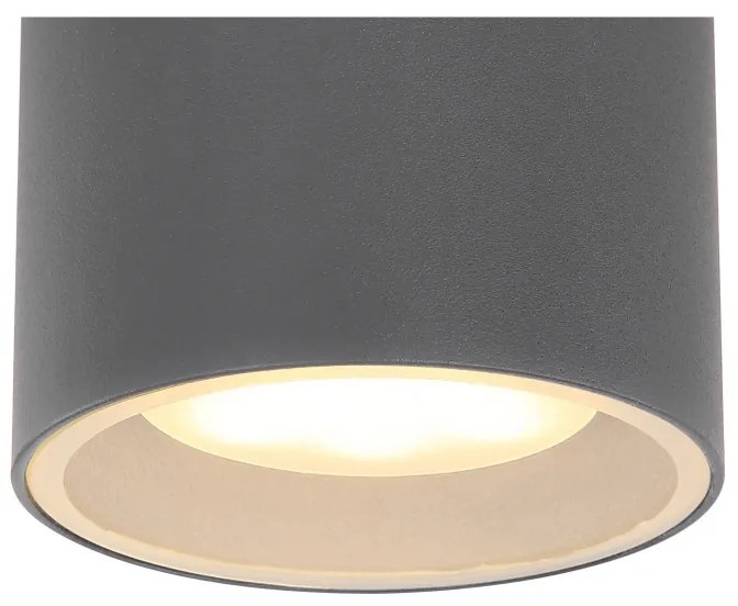 Aplica de tavan pentru exterior design modern, IP44 ALCALA antracit 32063A GL