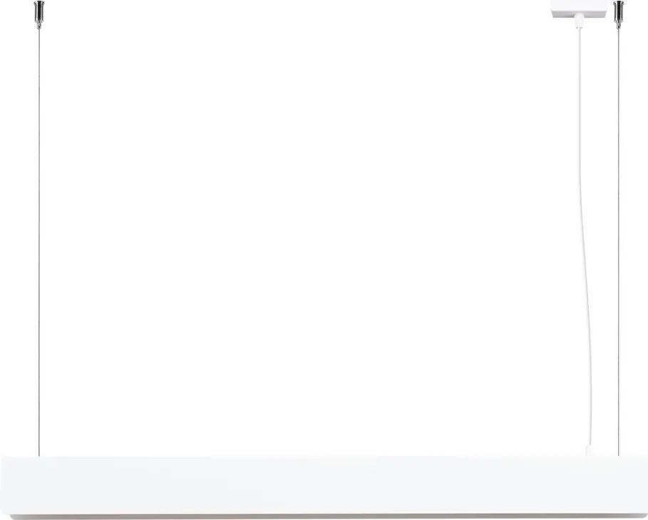 Lustră albă LED din metal Nebula – Sollux