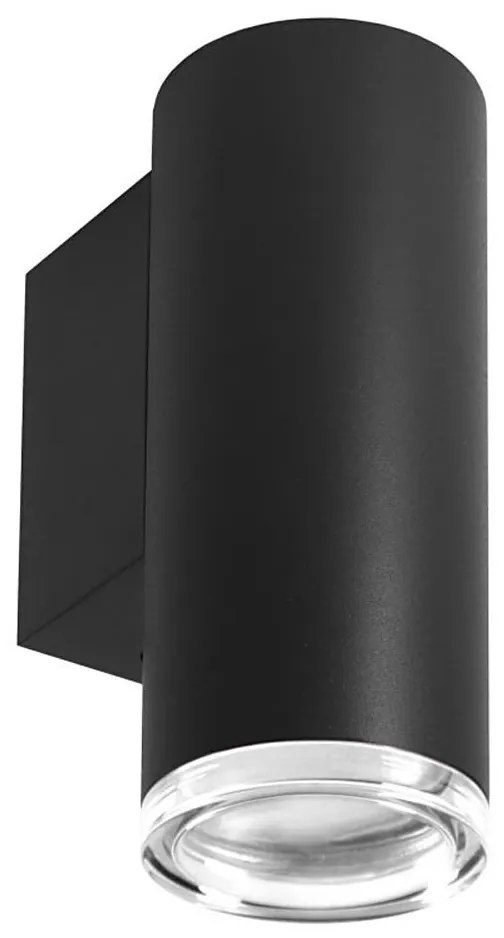 Spot de perete pentru baie TURYN 1xGU10/10W/230V IP44 negru