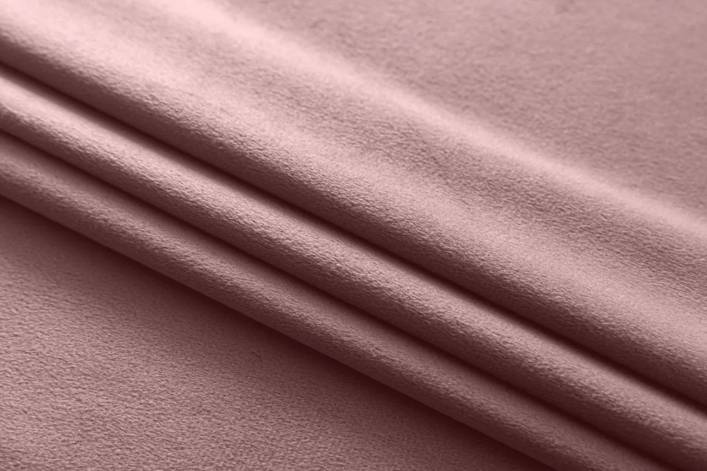 Draperie opaca violet deschis VELVET 135x250 cm Agățat: Inele metalice