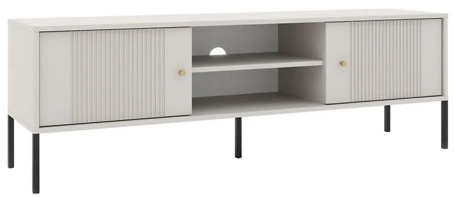 Comodă TV LUE, bej/negru