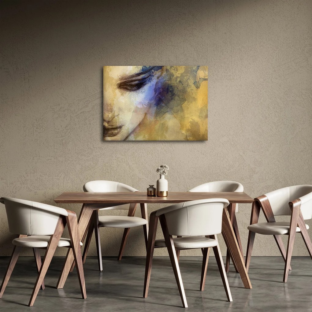 Tablou - Portretul femeii, desen (70x50 cm)