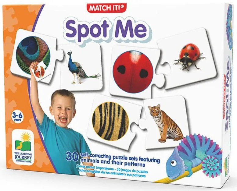 PUZZLE POTRIVESTE ANIMALELE CU CARACTERISTICLE LOR - THE LEARNING JOURNEY (TLJ109953)