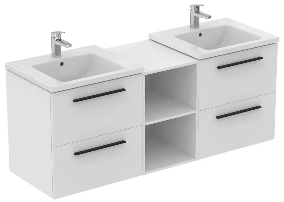 Dulap sub chiuvetă alb suspendat 60x63 cm i.Life B – Ideal Standard