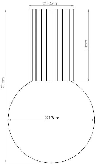 Plafonieră pentru baie Sollux SL.1733 HALO 1xG9/8W/230V IP44 maro