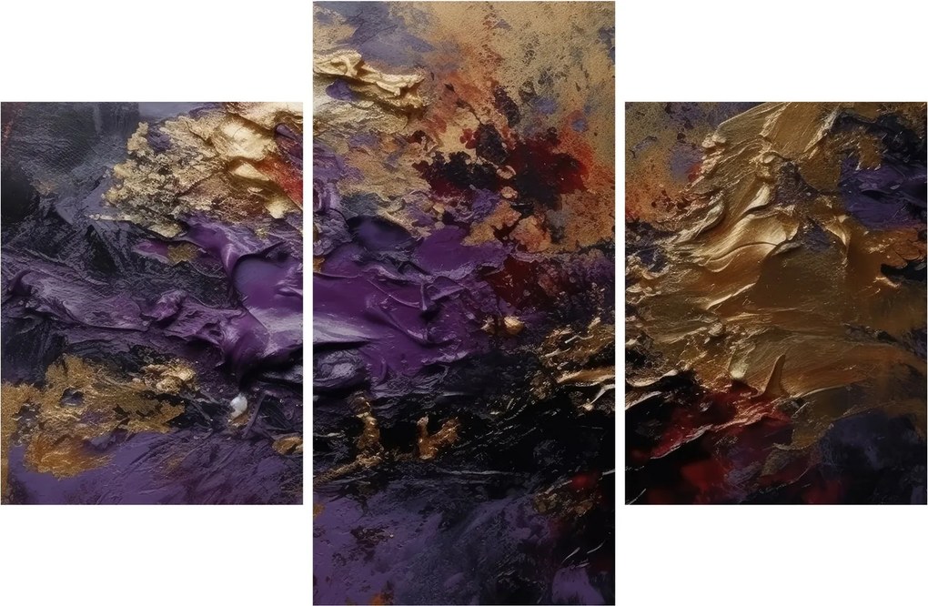 Tablou - Abstracție texturată (90x60 cm)