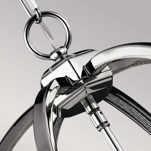 Lustră pe lanț Feiss FE-CORINNE-3P-M CORINNE 3xE14/60W/230V