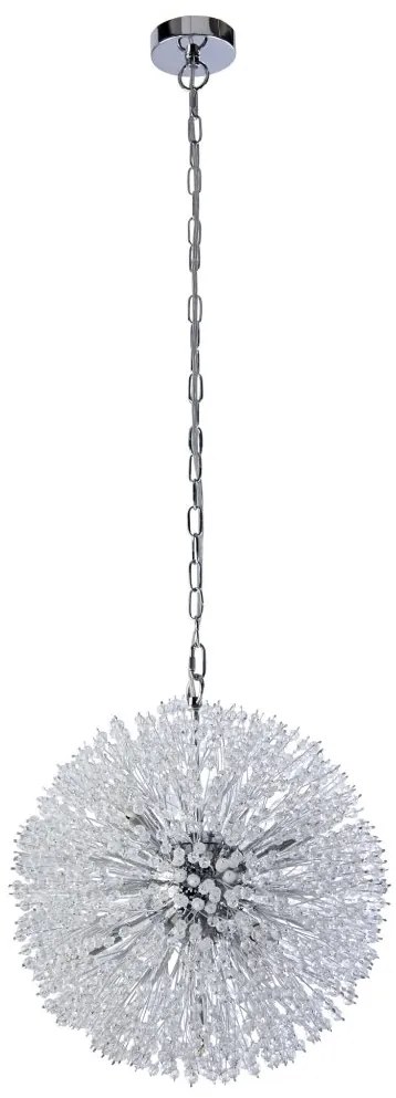 Lustra suspendata design deosebit din margele din sticla Sunburst 7Lt