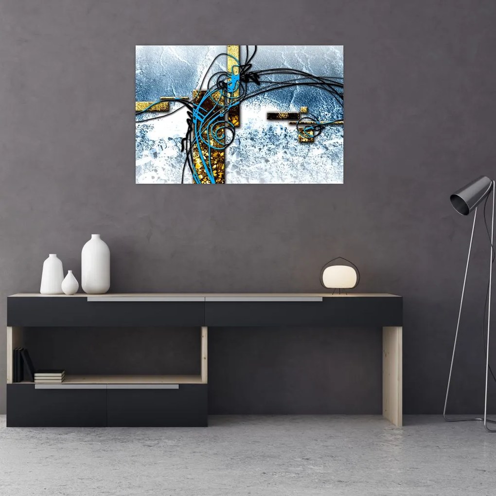 Tablou abstract (90x60 cm)