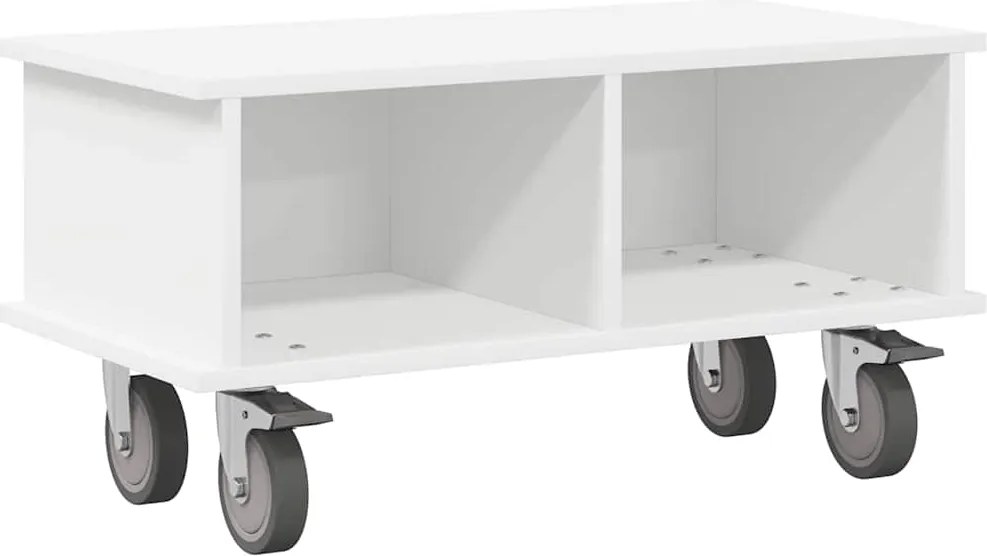 vidaXL Support TV Alb 68,5 x 35 x 35 cm Lemn compozit