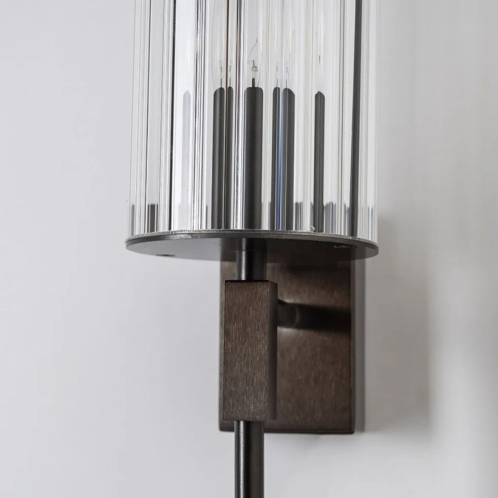 Aplica de perete design modern ARIA titan periat