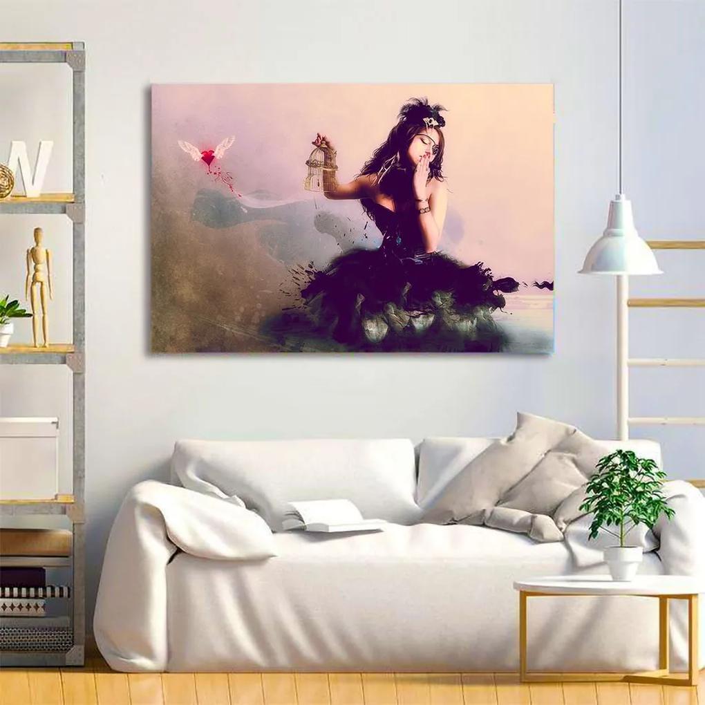 Tablou Canvas - Free your feelings 40 x 65 cm