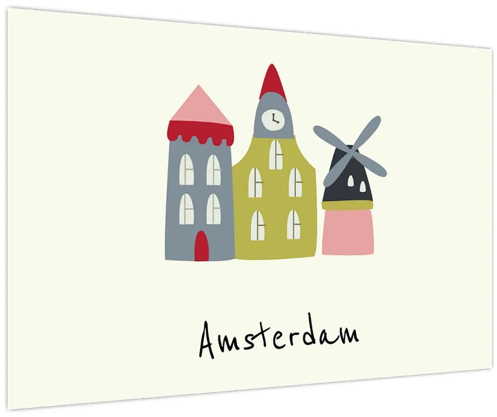 Tablou - Orașe din Europa N⁰4 (90x60 cm)